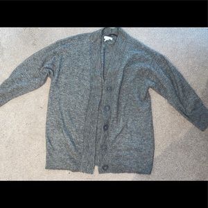 Grey cardigan